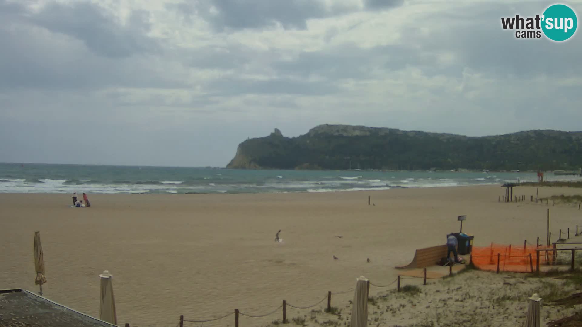 Poetto beach webcam | Cagliari | Sardinia