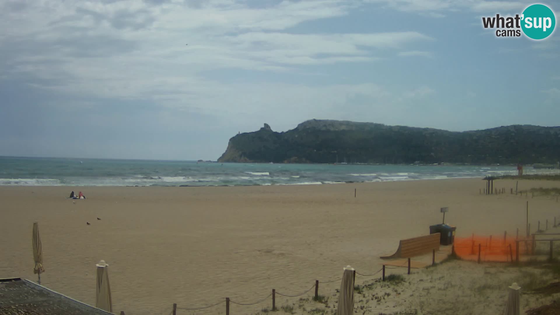 Poetto beach webcam | Cagliari | Sardinia