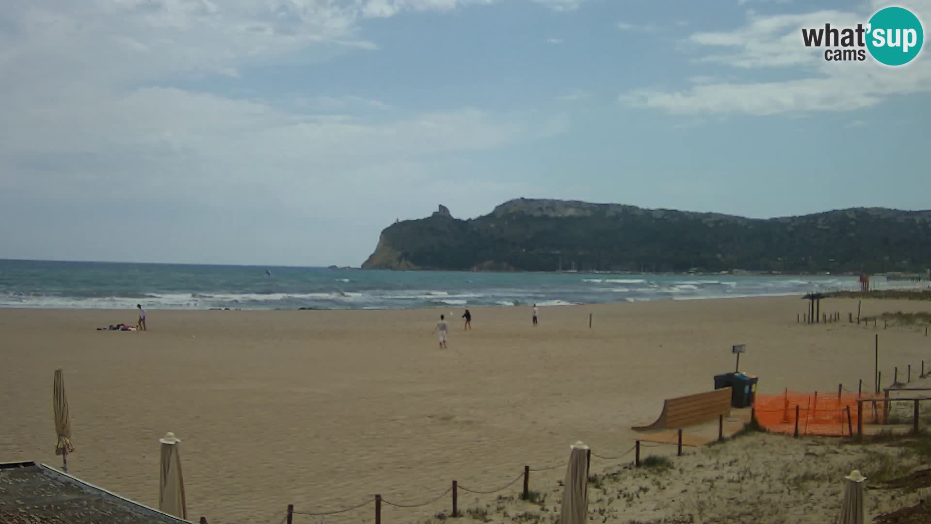 Poetto beach webcam | Cagliari | Sardinija