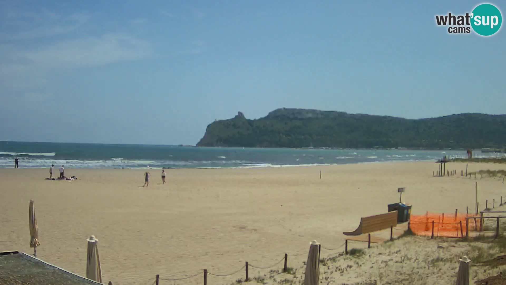 Poetto beach webcam | Cagliari | Sardinia