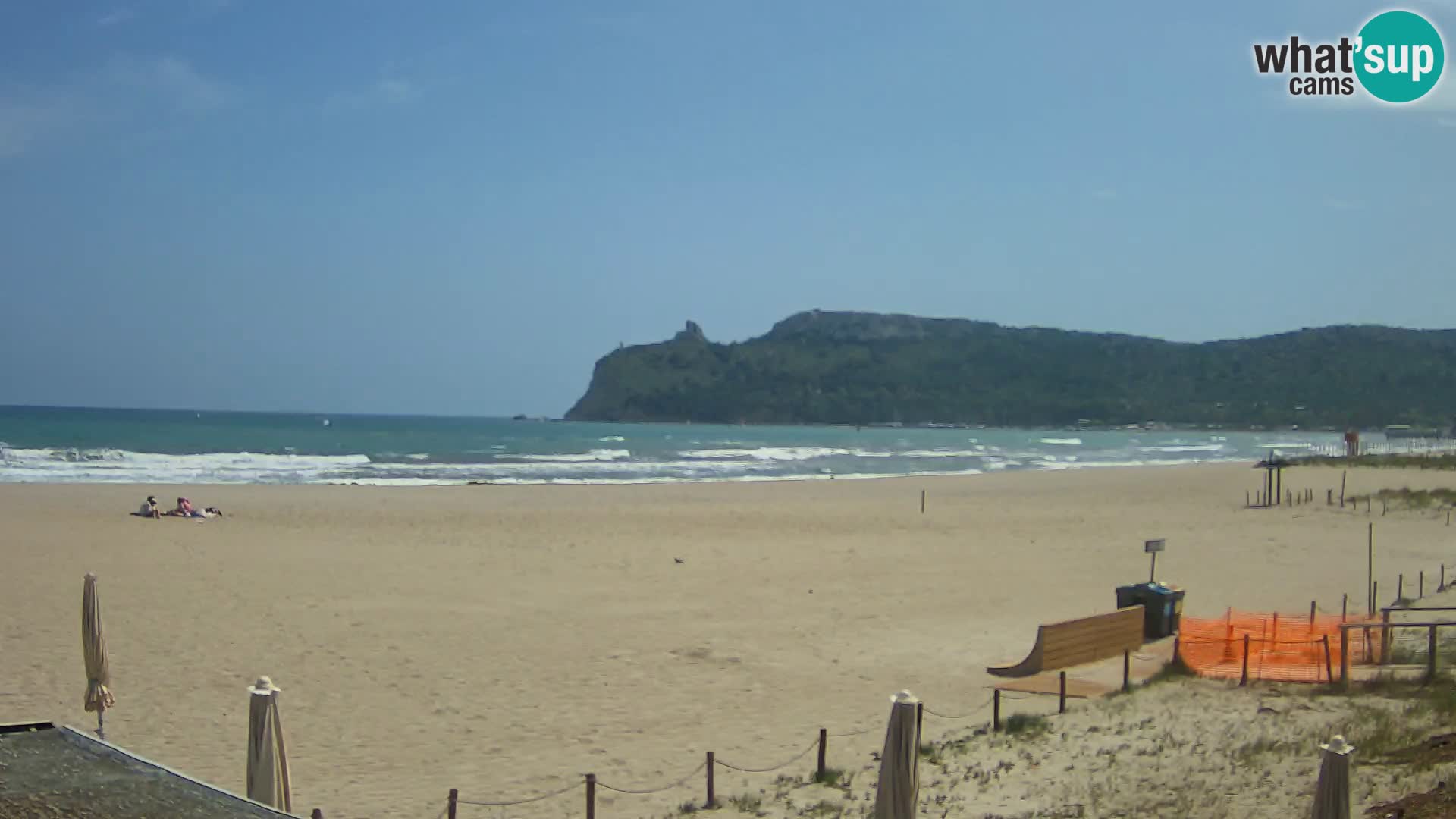 Webcam spiaggia del Poetto | Cagliari | Sardegna