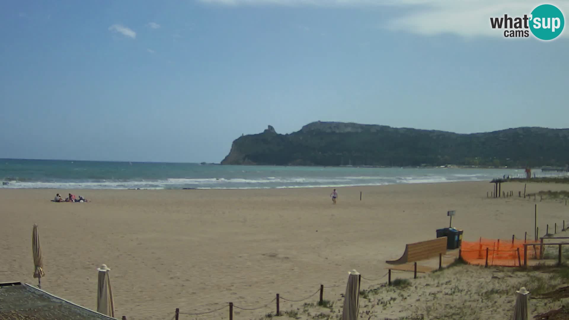 Poetto beach webcam | Cagliari | Sardinia