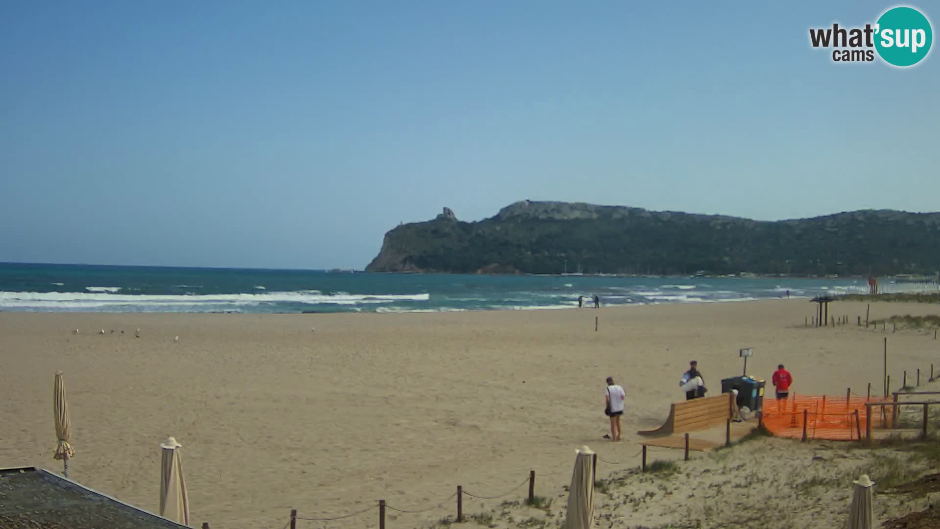 Webcam playa de Poetto | Cagliari | Cerdeña