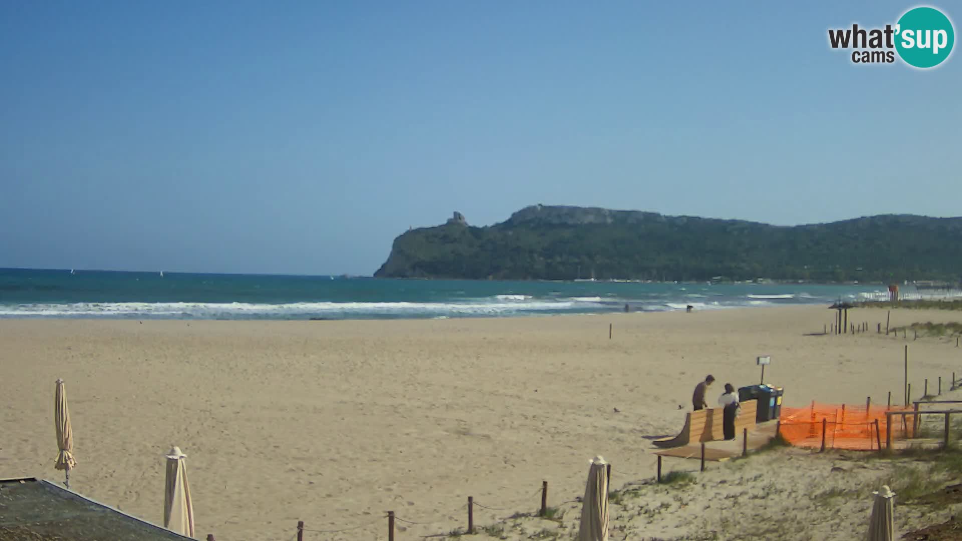 Webcam spiaggia del Poetto | Cagliari | Sardegna