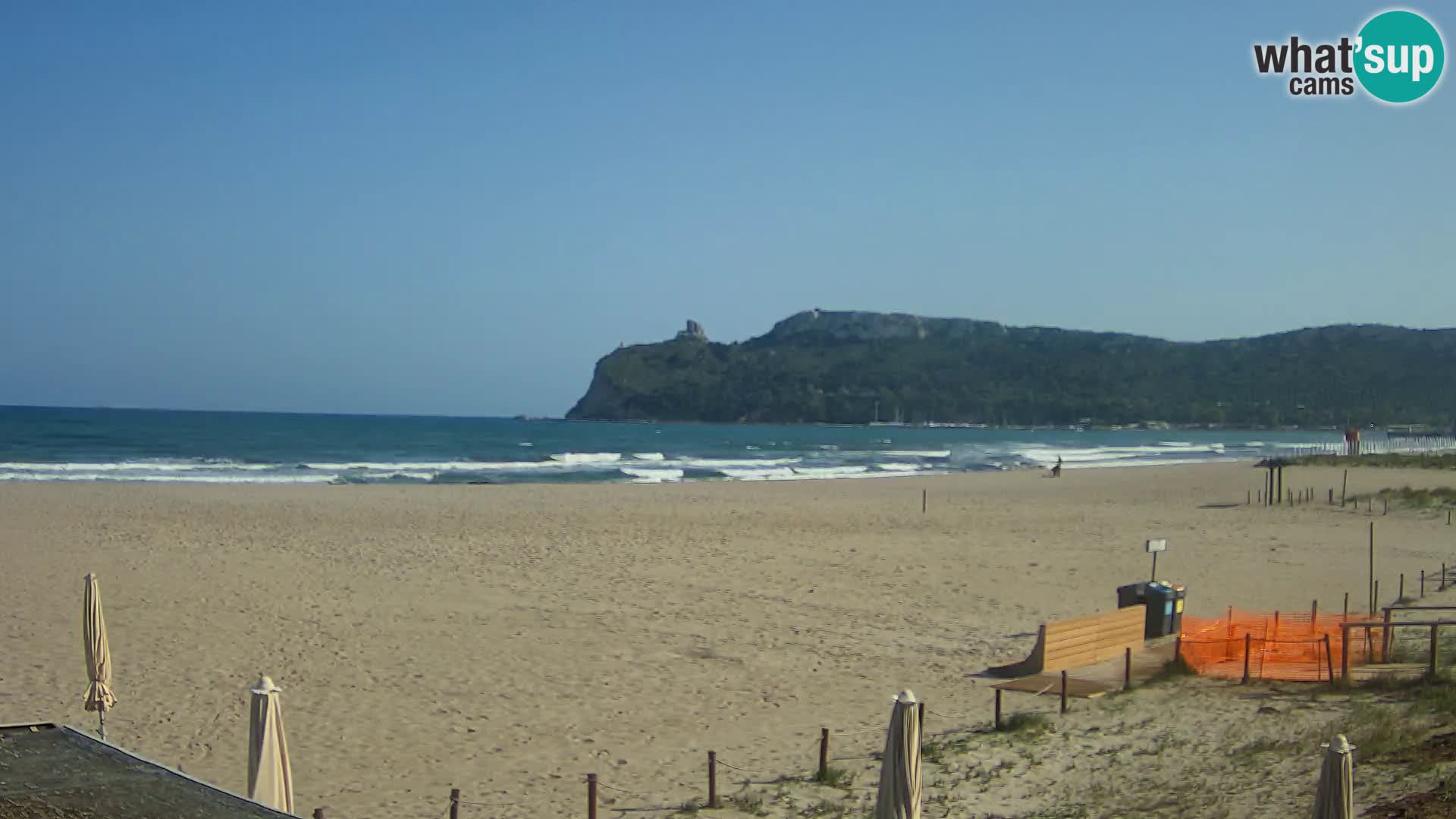 Webcam spiaggia del Poetto | Cagliari | Sardegna