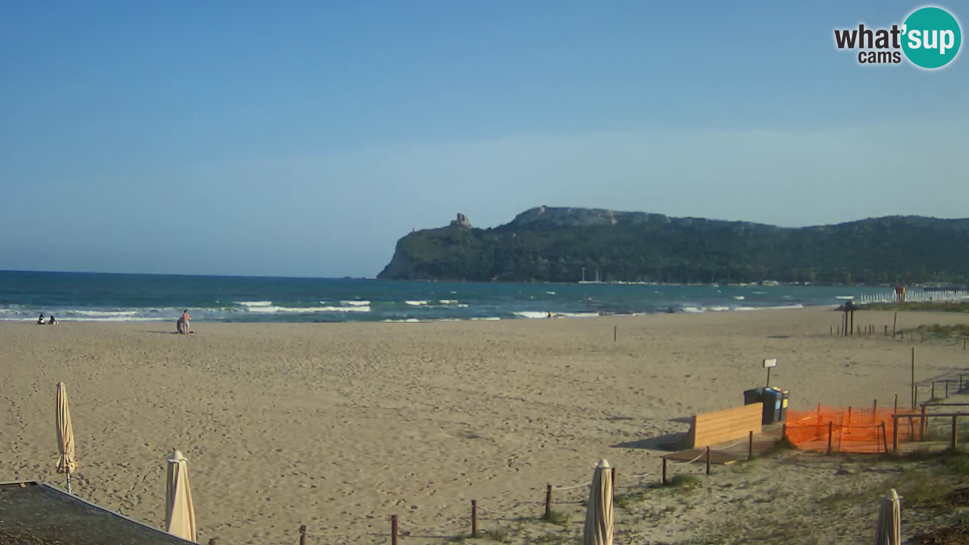 Webcam spiaggia del Poetto | Cagliari | Sardegna