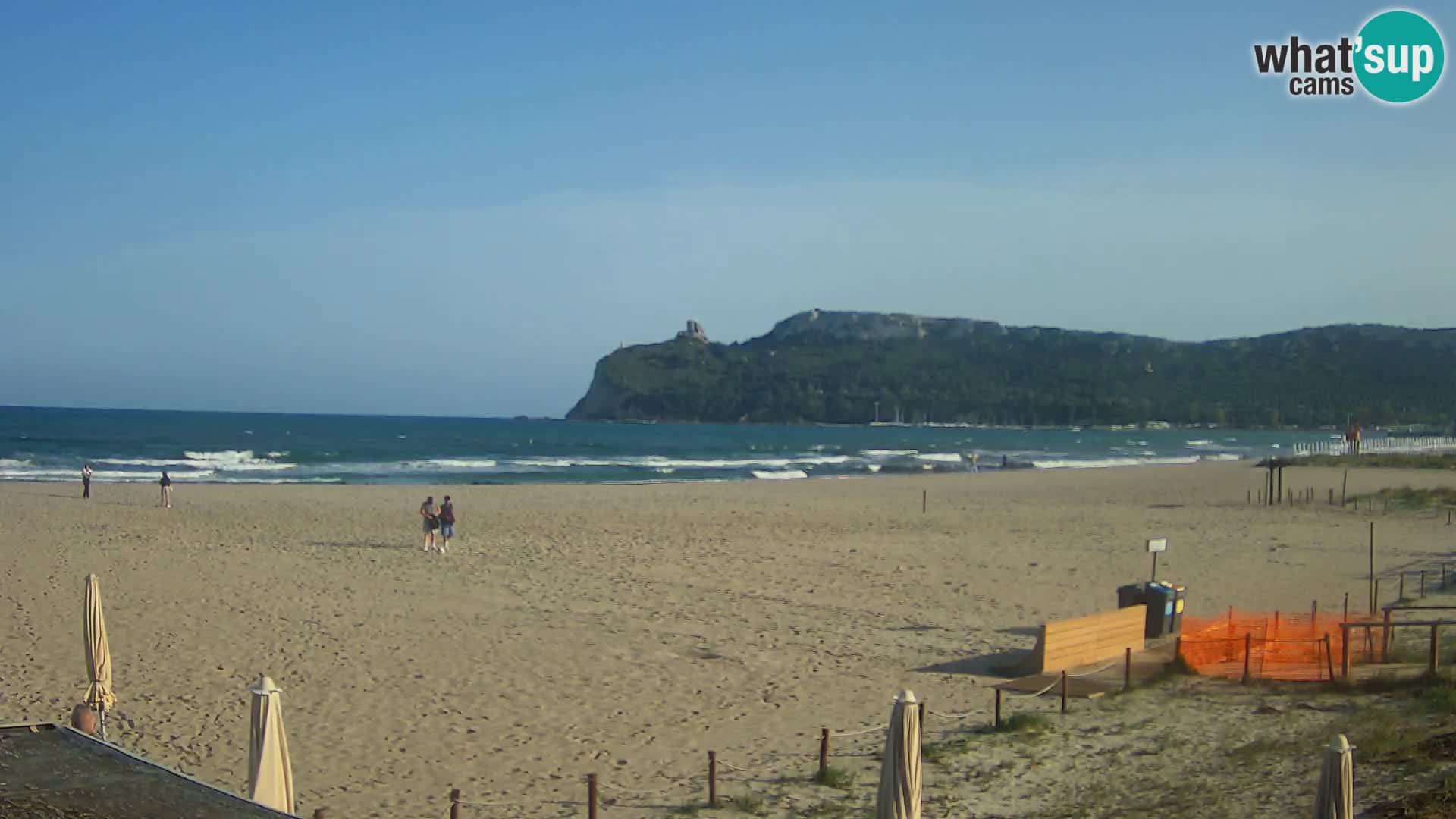 Poetto beach webcam | Cagliari | Sardinia