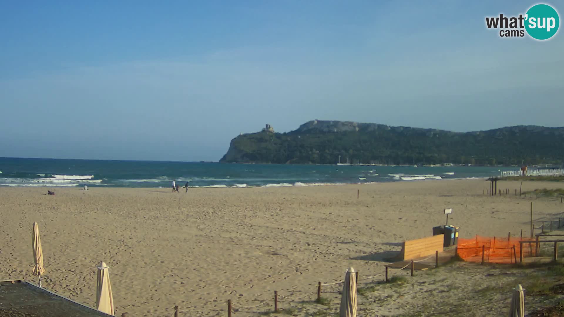 Poetto Strand Webcam | Cagliari | Sardinien