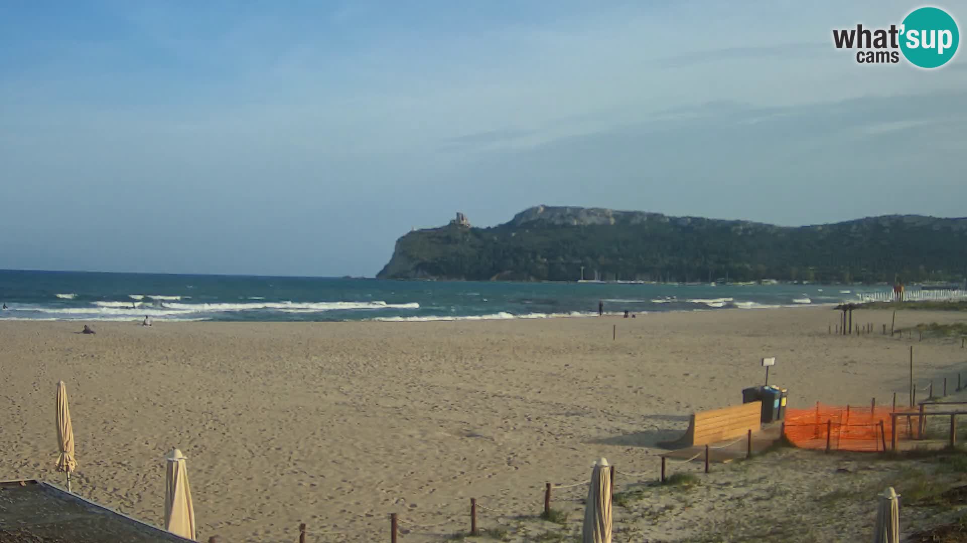 Webcam plage de Poetto | Cagliari | Sardaigne