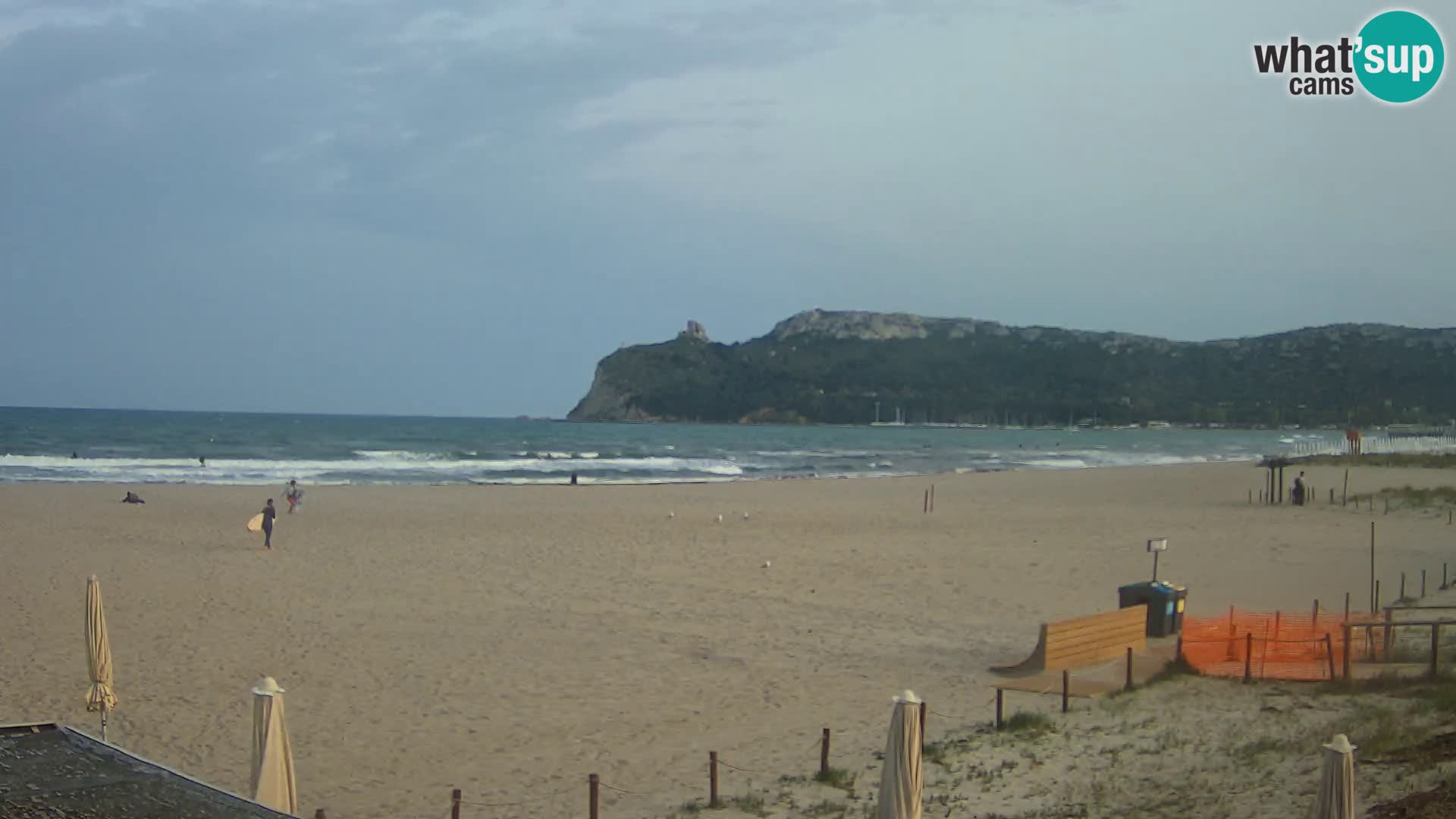 Webcam playa de Poetto | Cagliari | Cerdeña