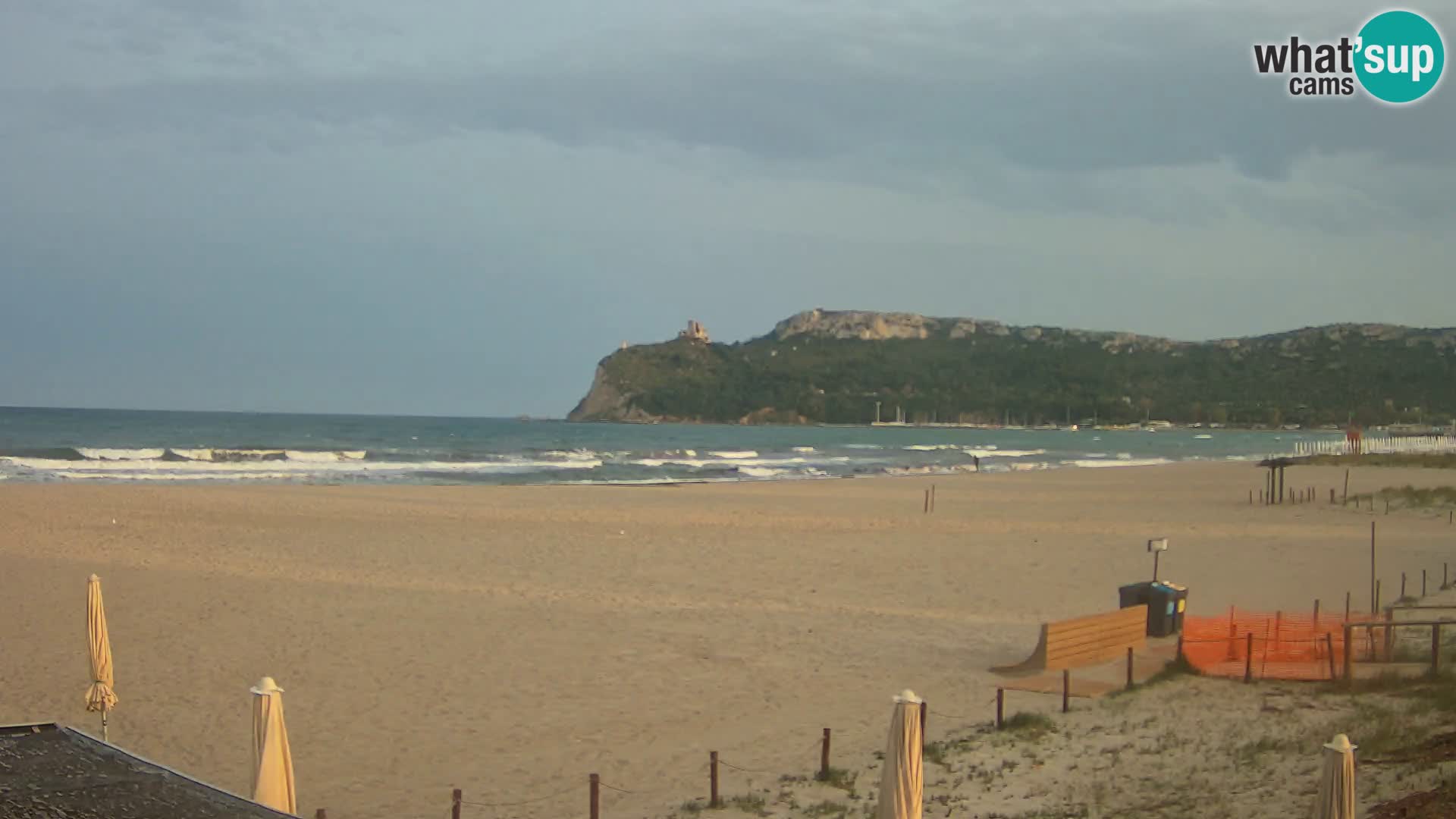 Poetto Strand Webcam | Cagliari | Sardinien