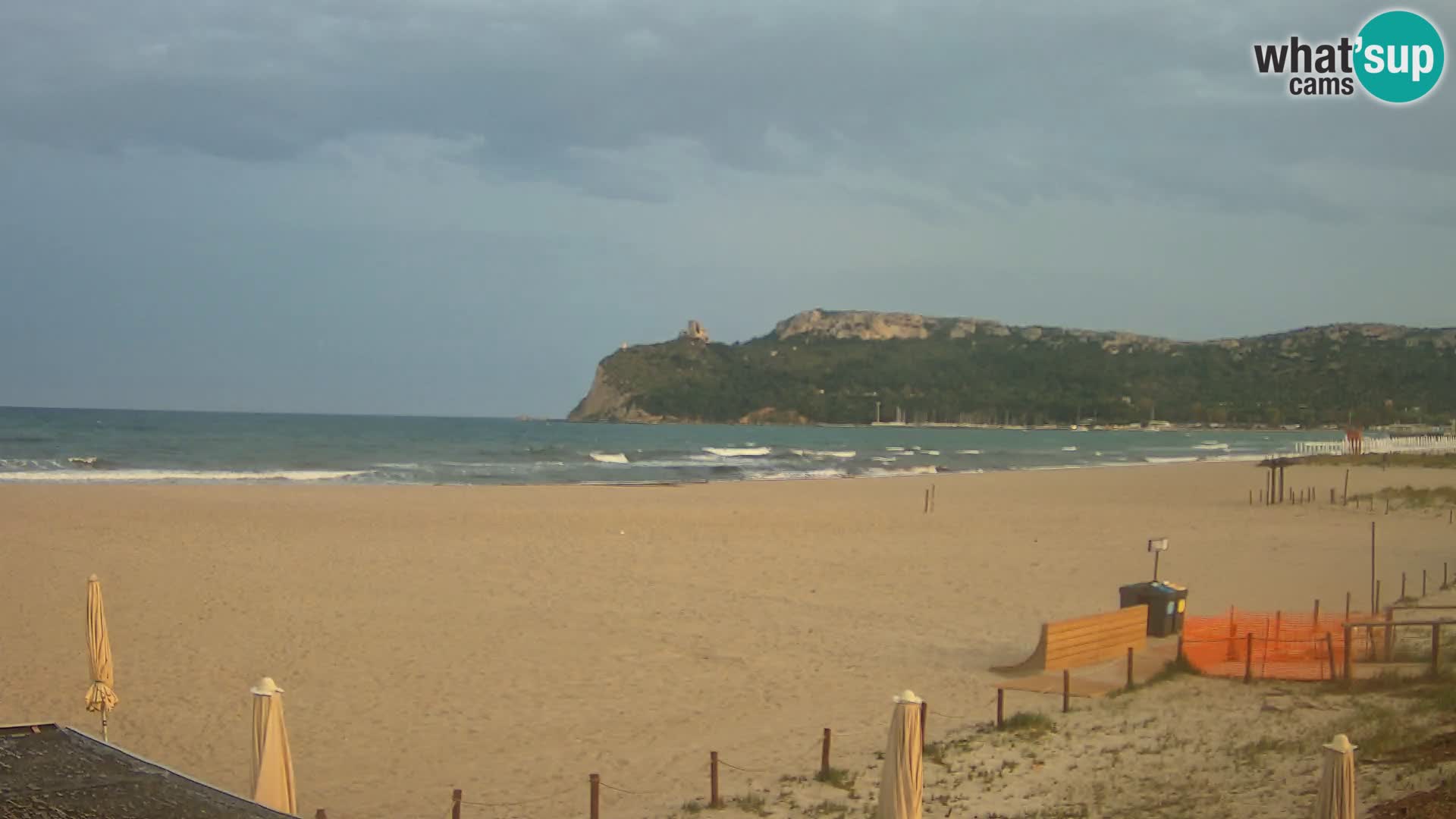 Webcam spiaggia del Poetto | Cagliari | Sardegna