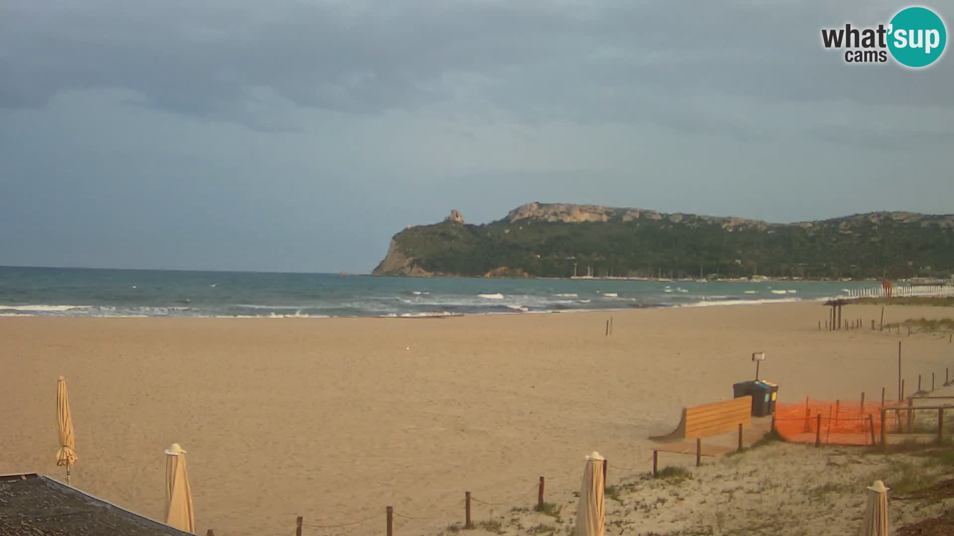 Webcam spiaggia del Poetto | Cagliari | Sardegna