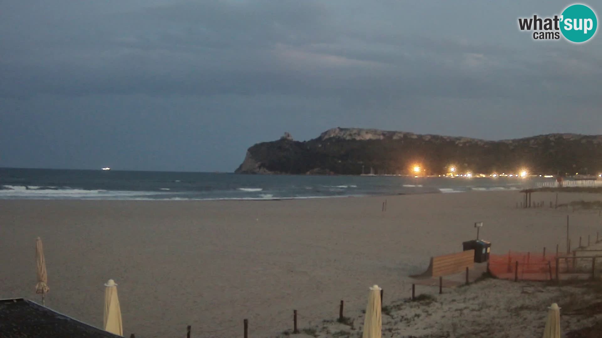 Webcam plage de Poetto | Cagliari | Sardaigne