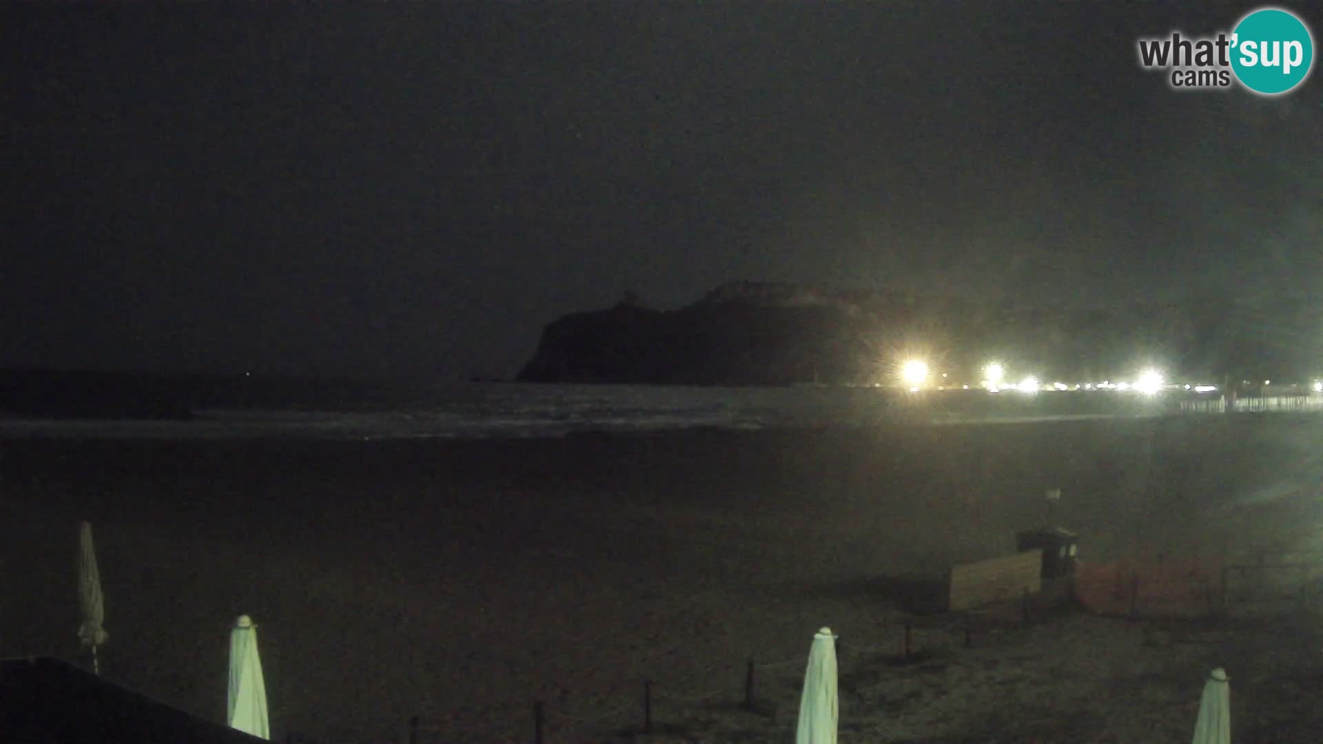 Poetto beach webcam | Cagliari | Sardinia