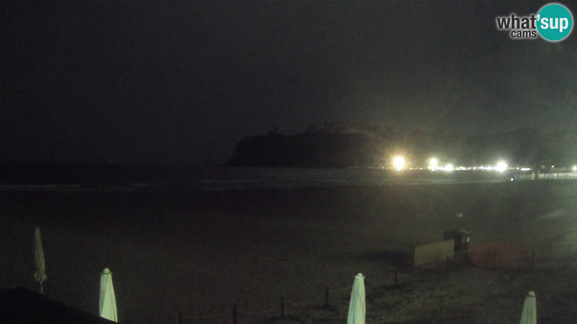 Poetto beach webcam | Cagliari | Sardinija