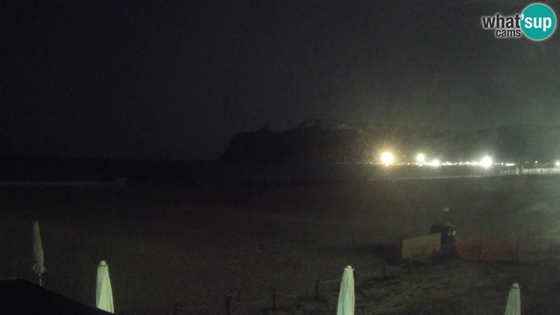 Poetto beach webcam | Cagliari | Sardinija