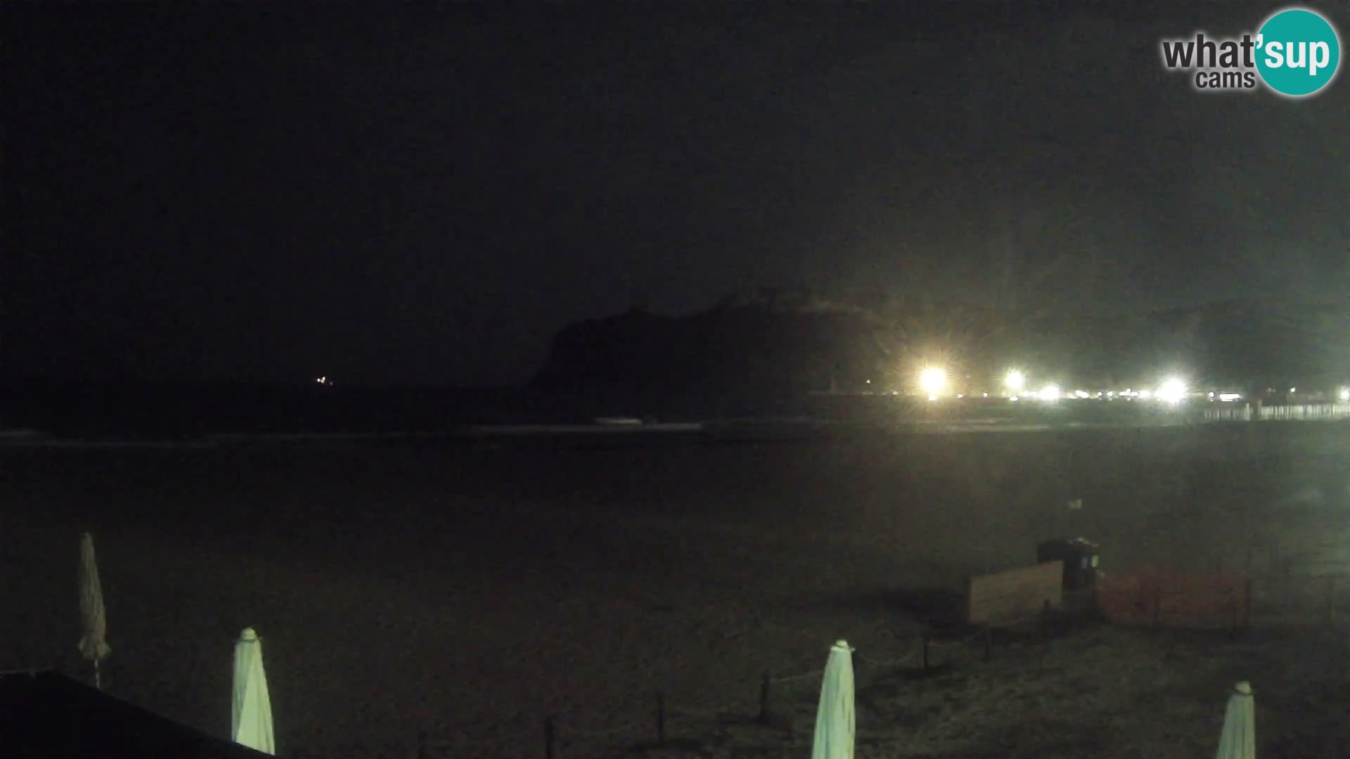 Poetto beach webcam | Cagliari | Sardinija