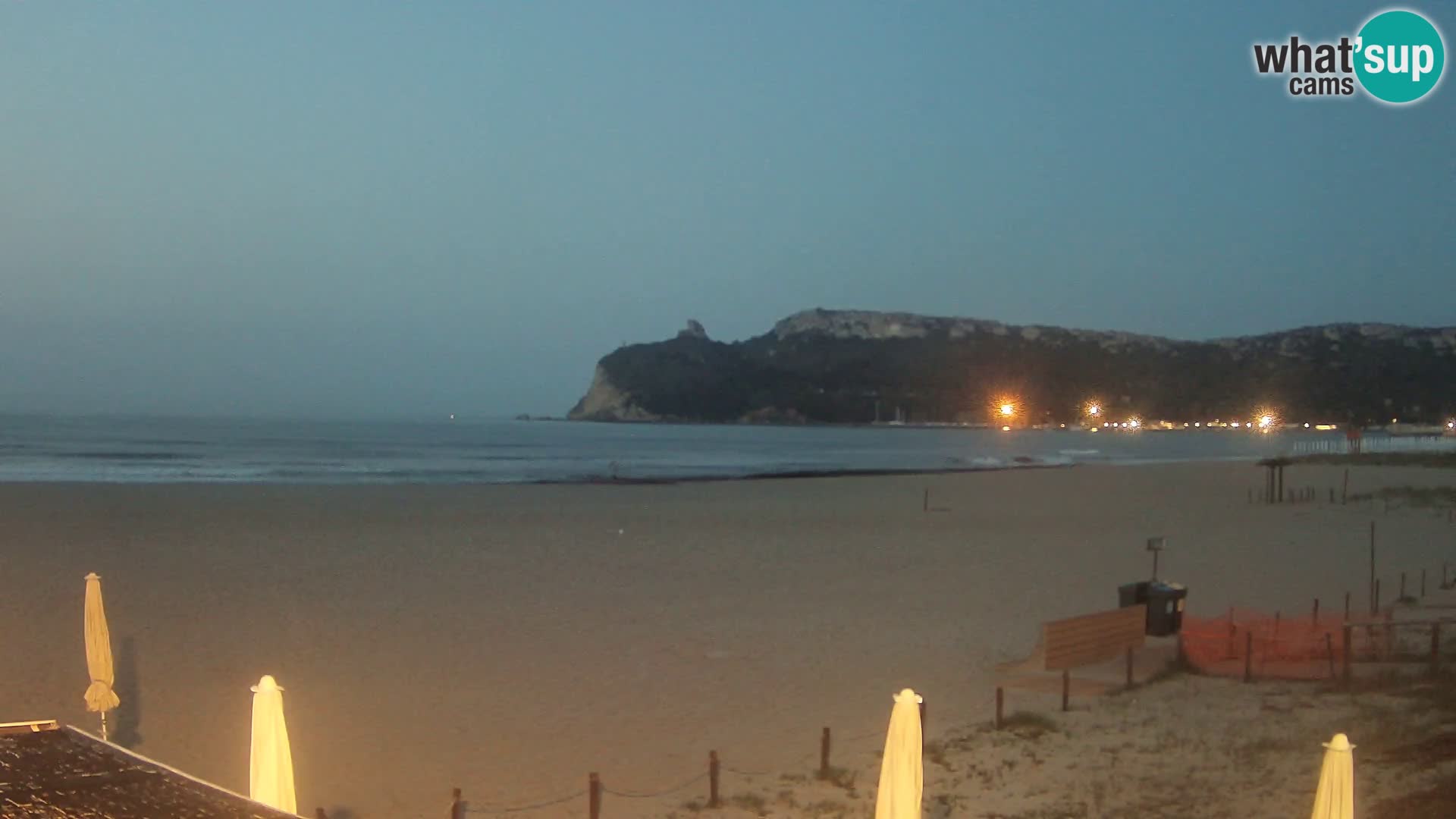 Poetto beach webcam | Cagliari | Sardinia