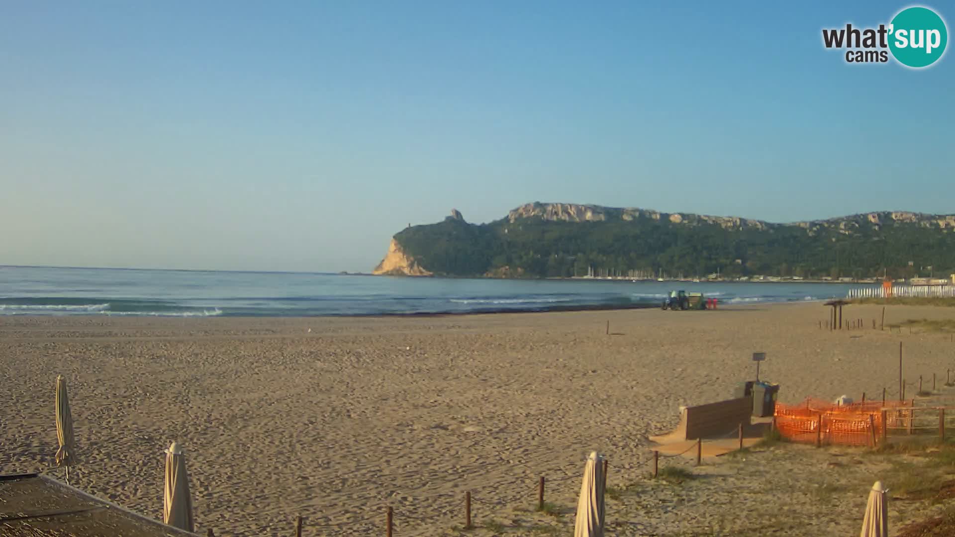 Poetto Strand Webcam | Cagliari | Sardinien