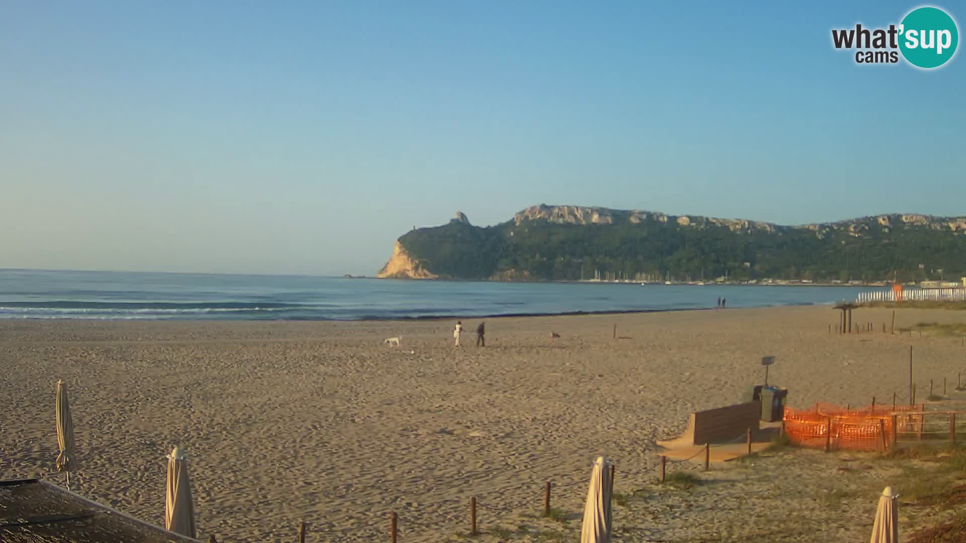 Poetto beach webcam | Cagliari | Sardinija