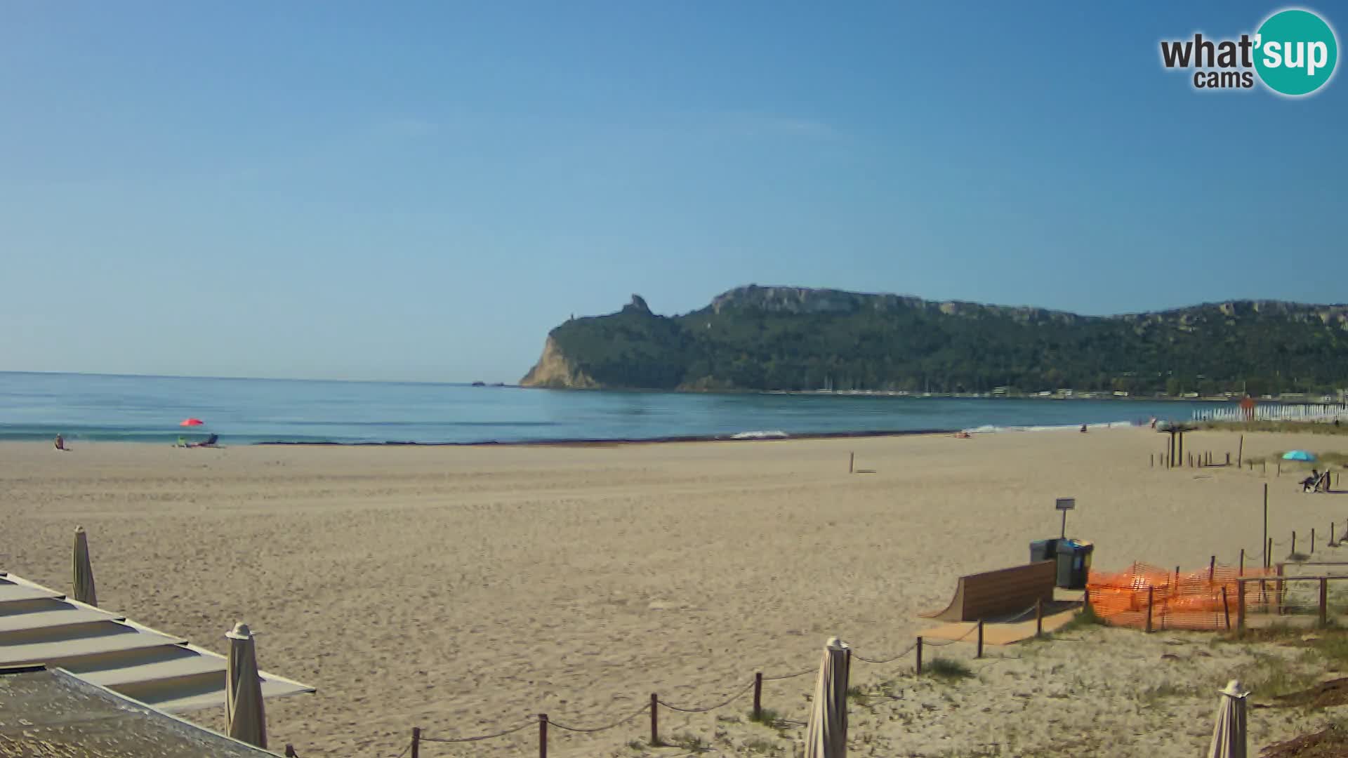 Poetto beach webcam | Cagliari | Sardinia