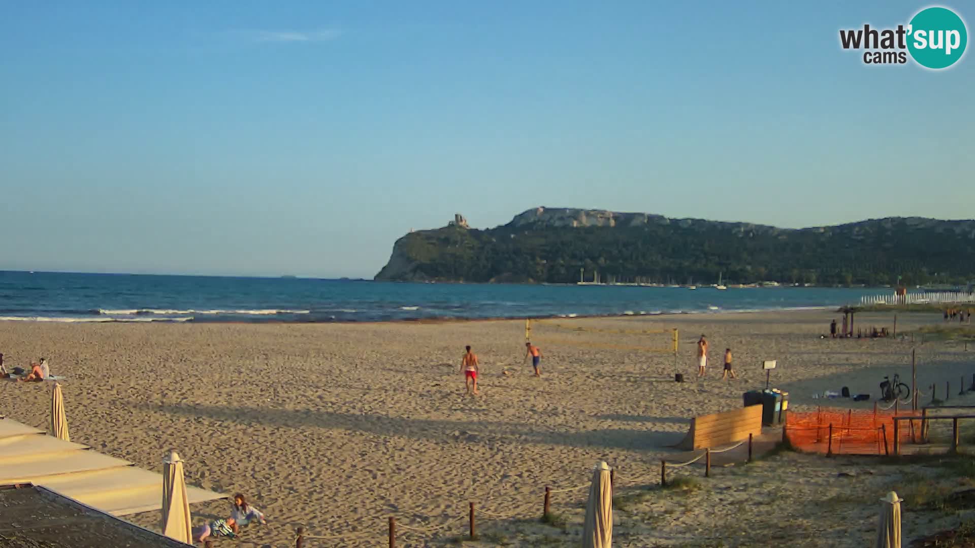 Poetto beach webcam | Cagliari | Sardinia