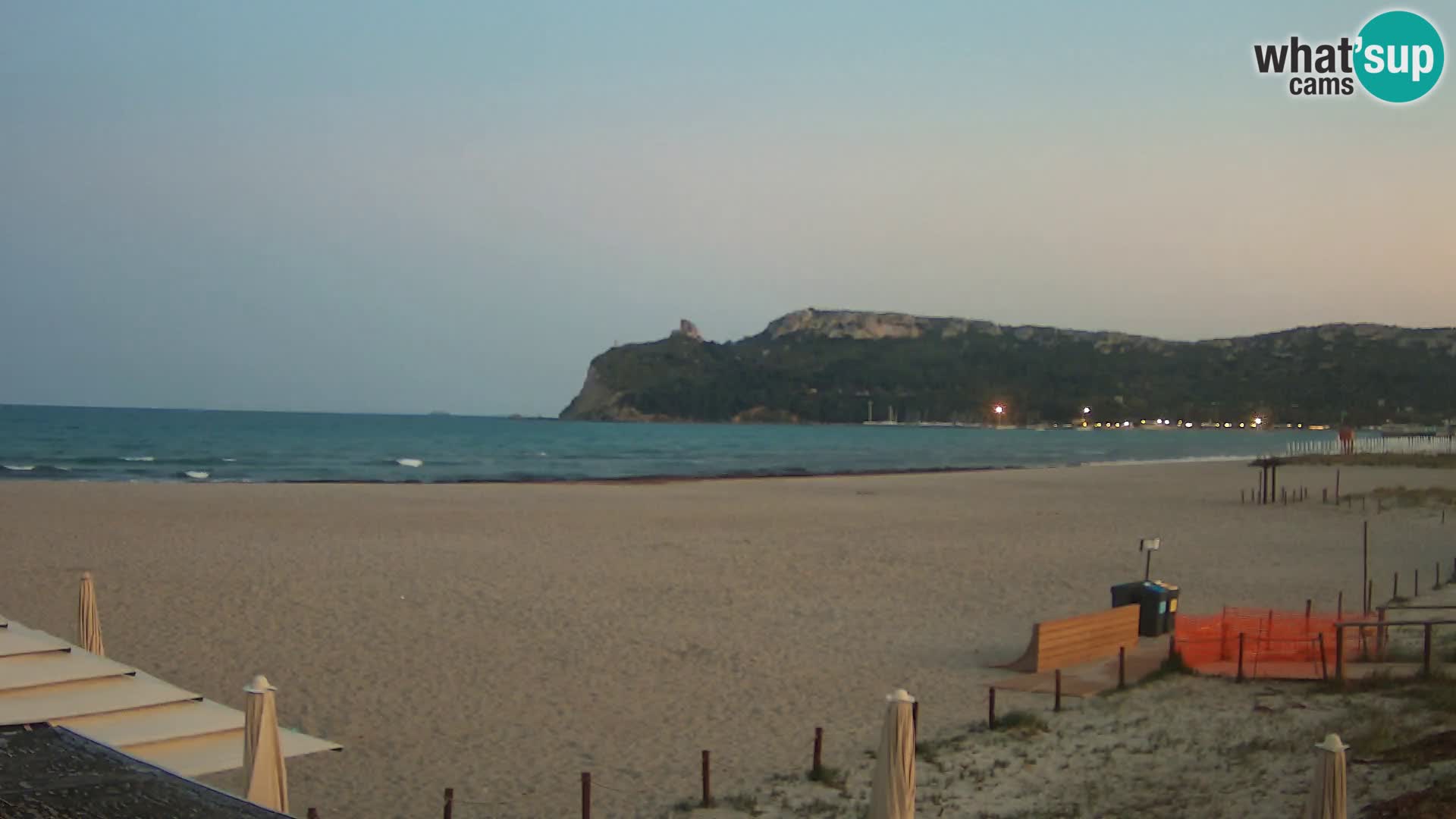 Webcam plage de Poetto | Cagliari | Sardaigne
