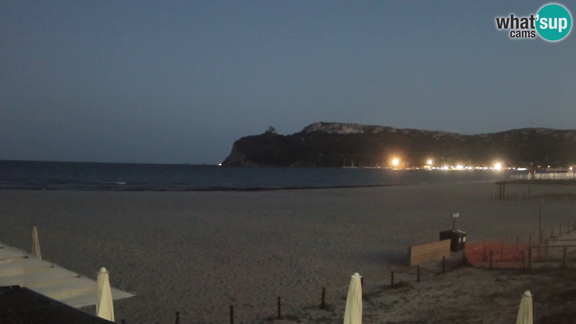 Poetto beach webcam | Cagliari | Sardinia