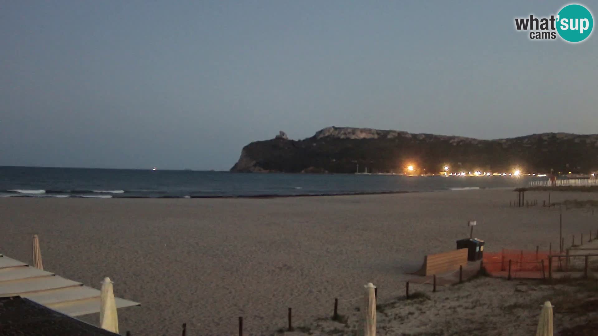Poetto beach webcam | Cagliari | Sardinia