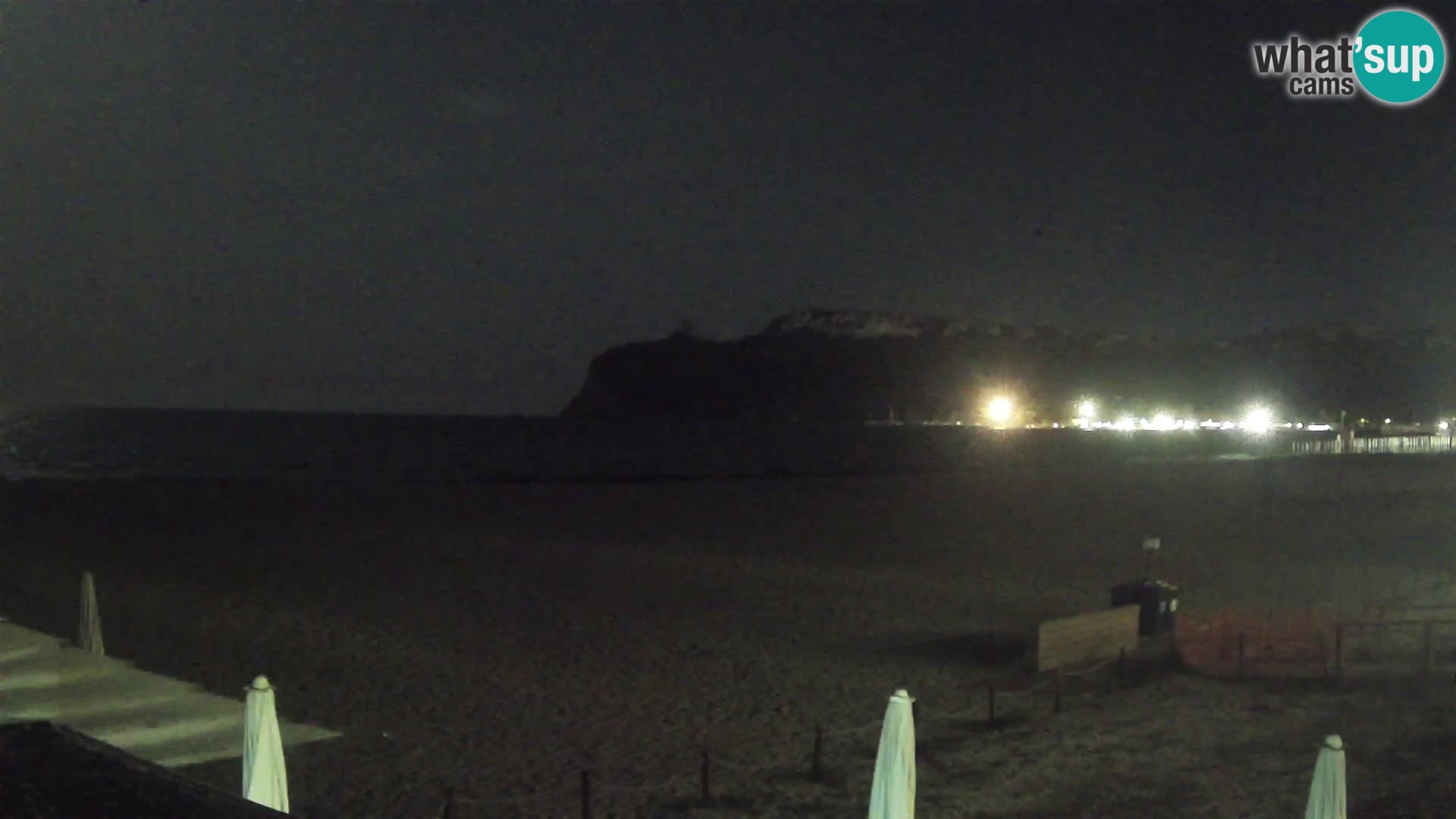 Poetto beach webcam | Cagliari | Sardinija