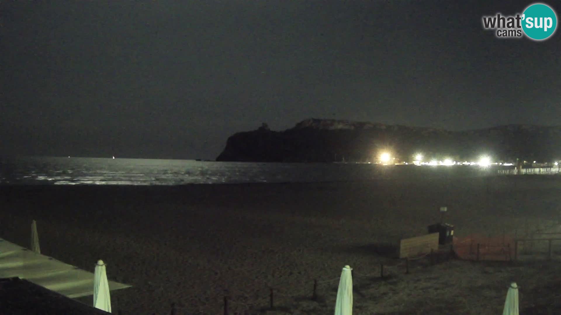 Poetto beach webcam | Cagliari | Sardinia