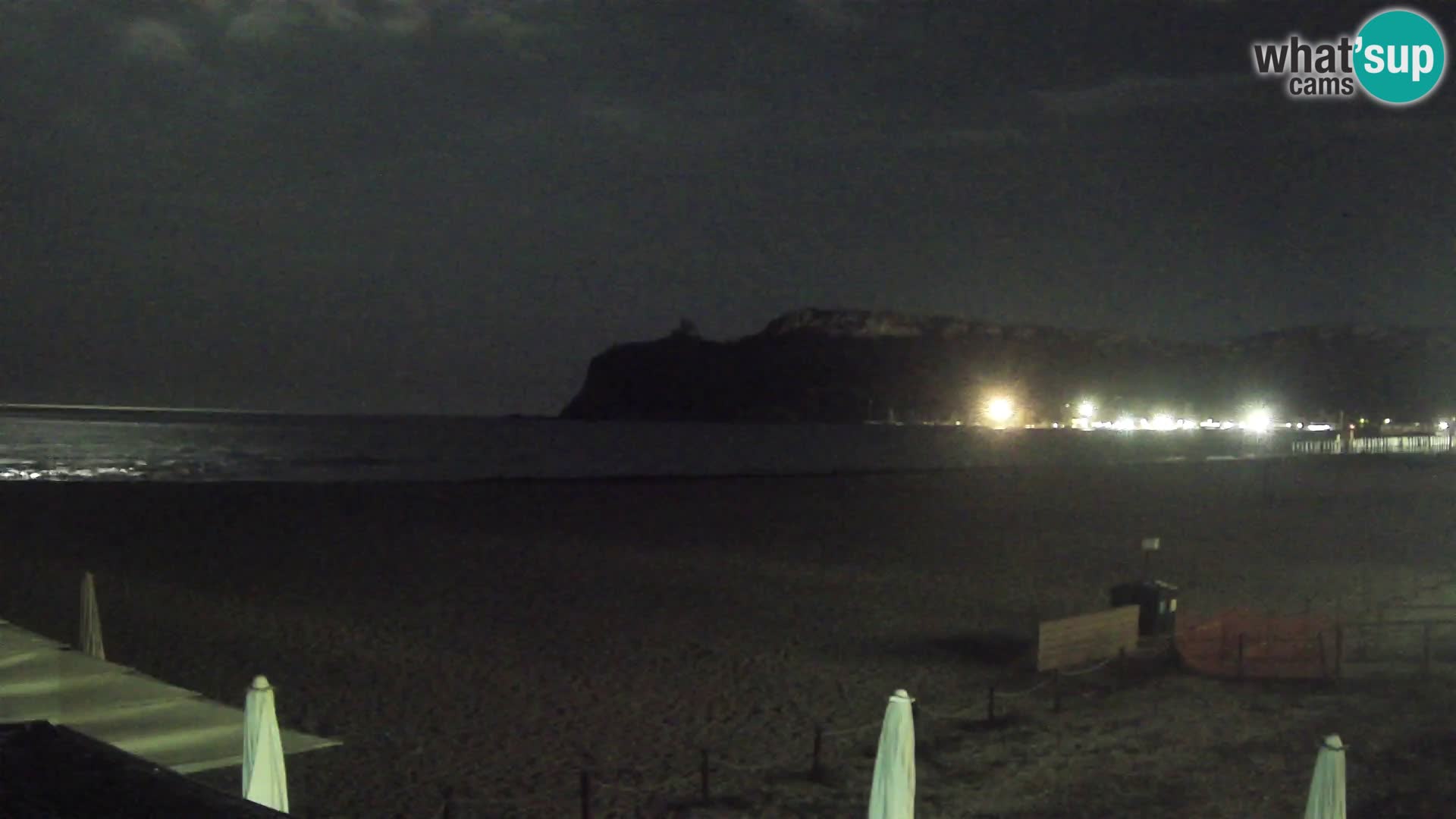 Poetto beach webcam | Cagliari | Sardinia
