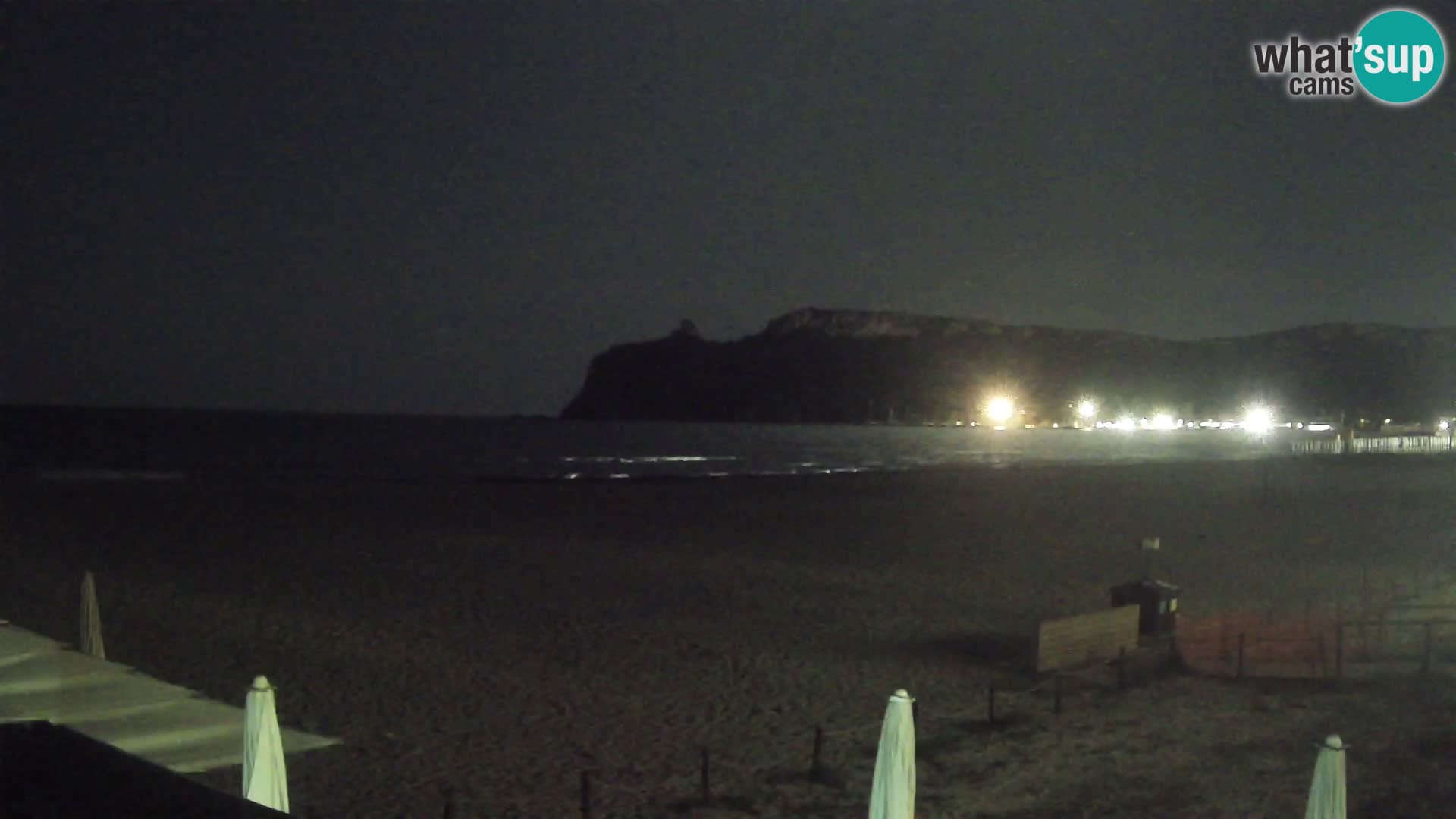 Poetto beach webcam | Cagliari | Sardinija