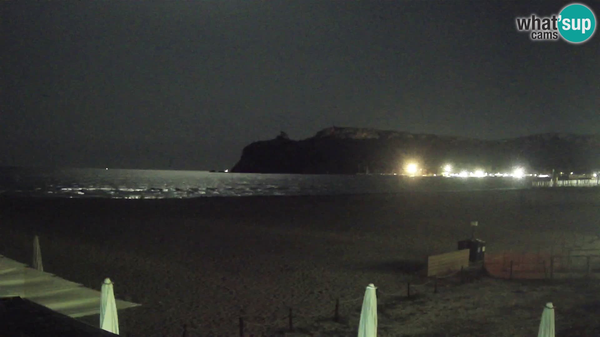 Poetto beach webcam | Cagliari | Sardinia