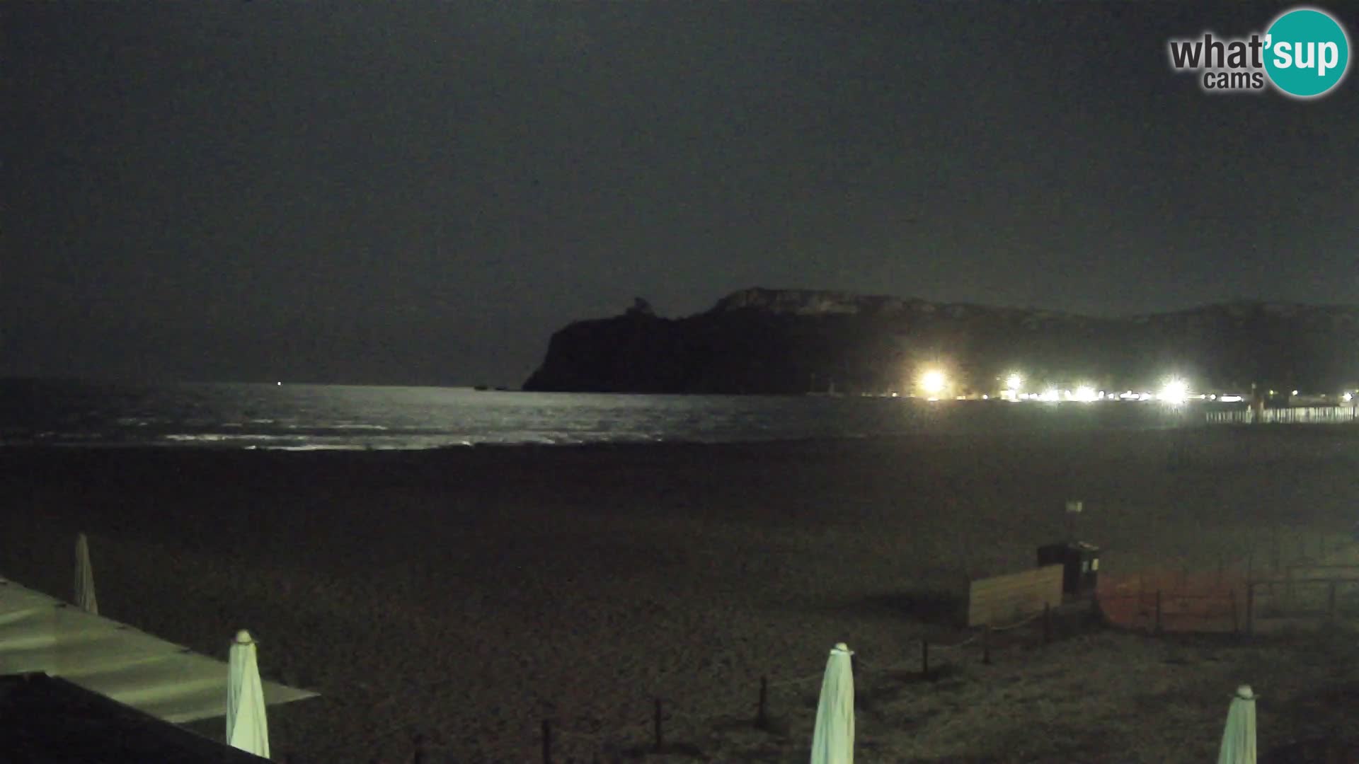 Poetto Strand Webcam | Cagliari | Sardinien