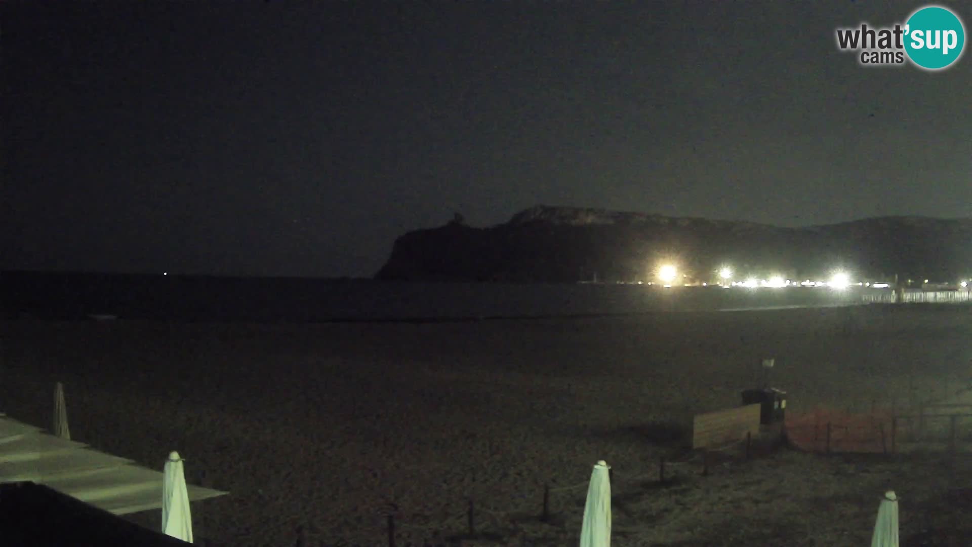 Poetto beach webcam | Cagliari | Sardinija