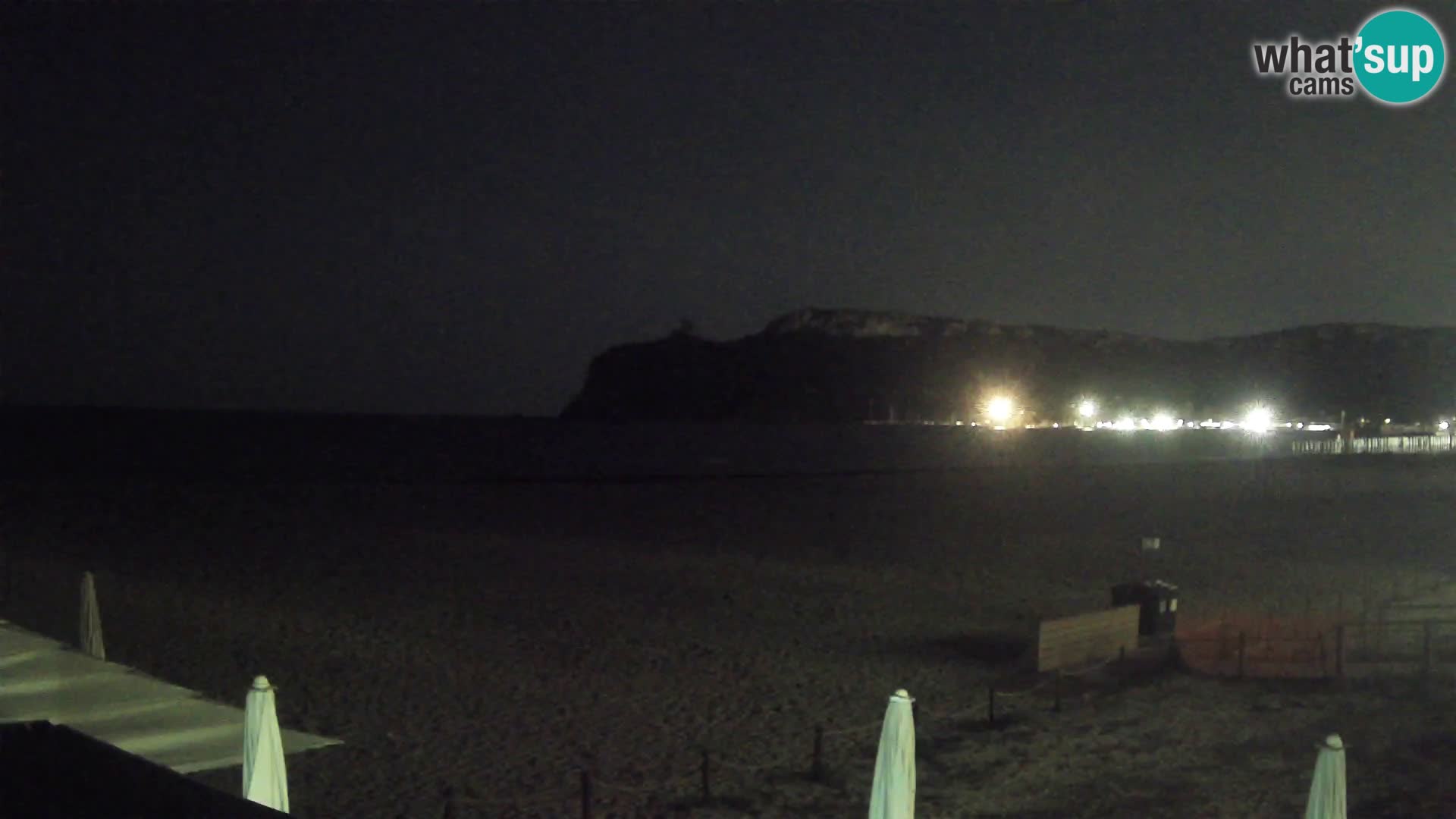 Poetto beach webcam | Cagliari | Sardinija