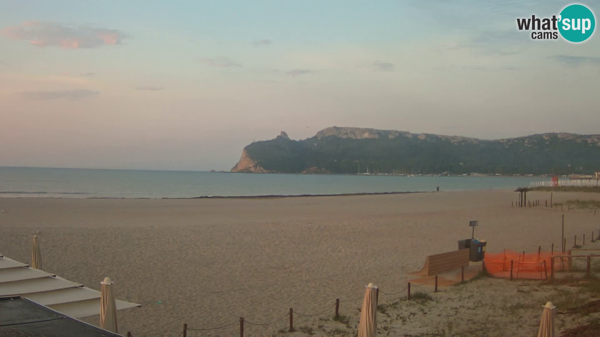 Poetto beach webcam | Cagliari | Sardinija
