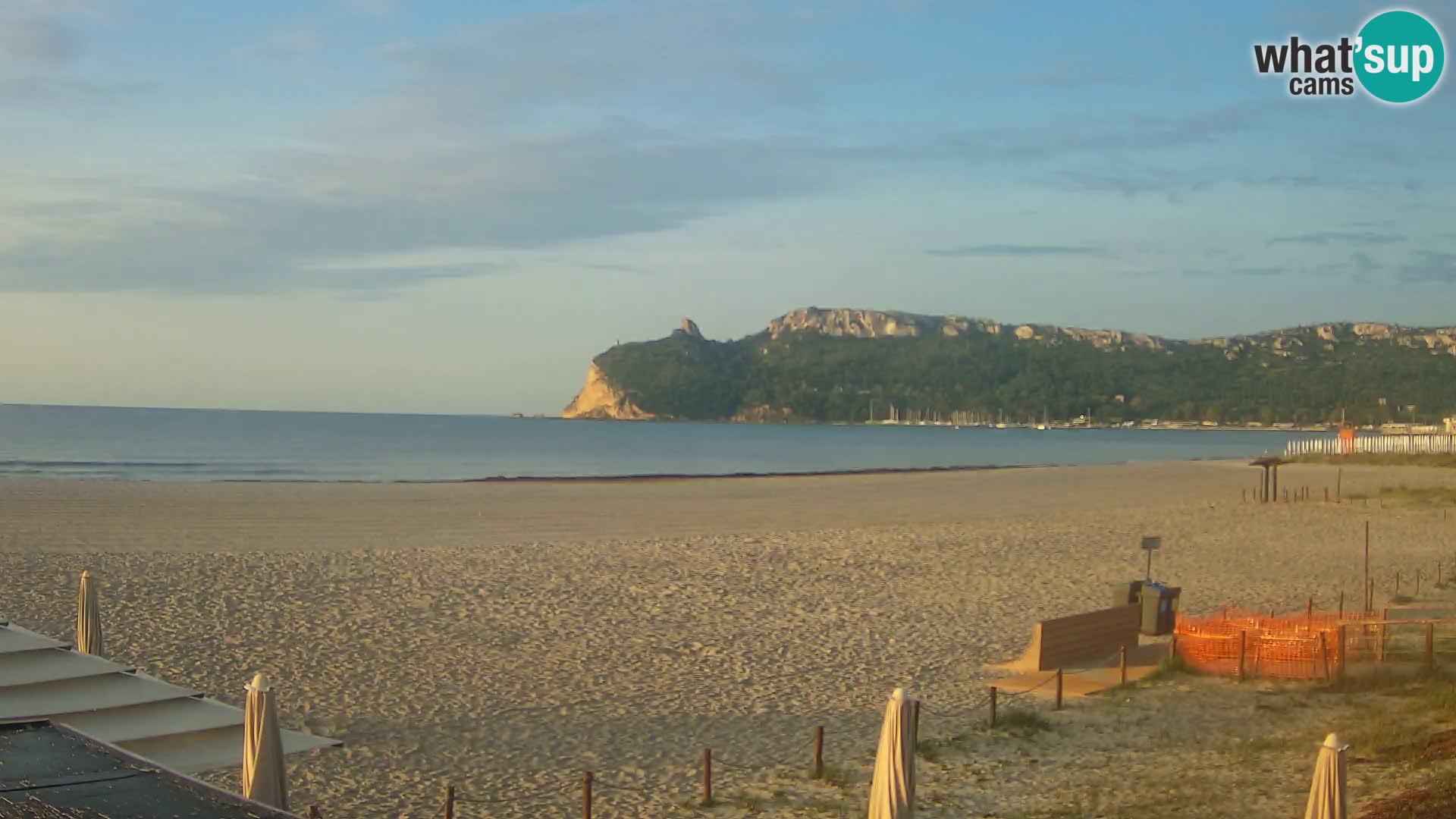 Webcam plage de Poetto | Cagliari | Sardaigne