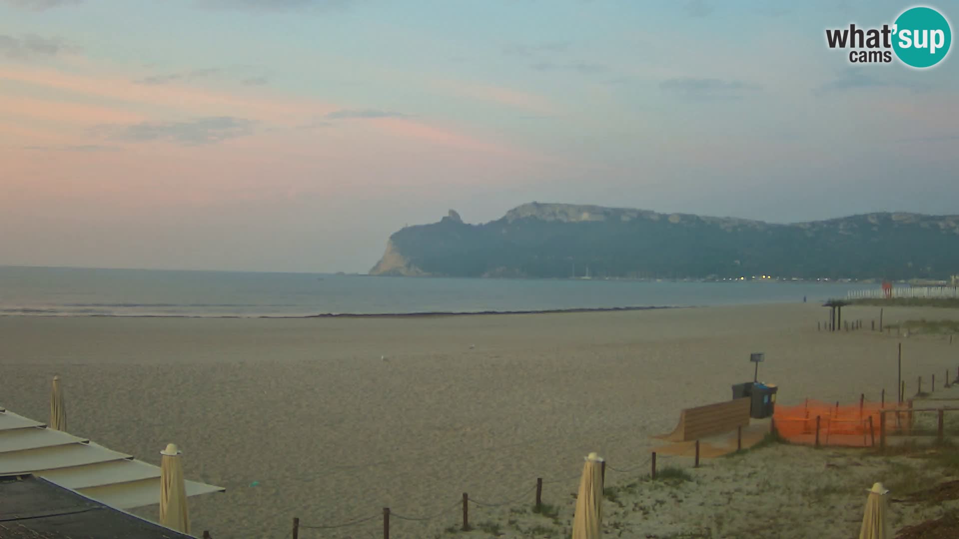 Poetto beach webcam | Cagliari | Sardinija
