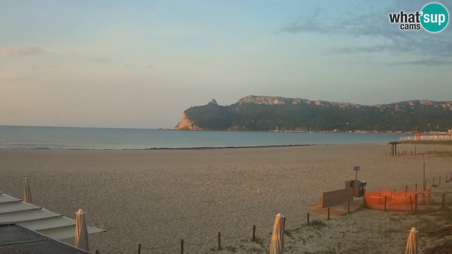 Poetto beach webcam | Cagliari | Sardinija
