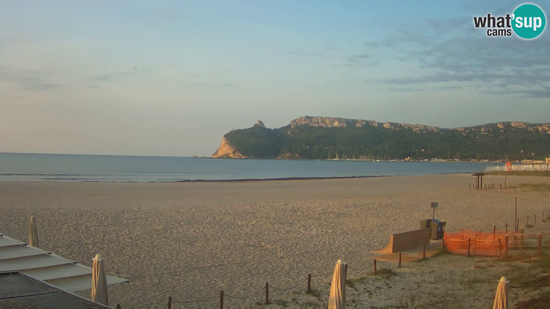 Webcam plage de Poetto | Cagliari | Sardaigne