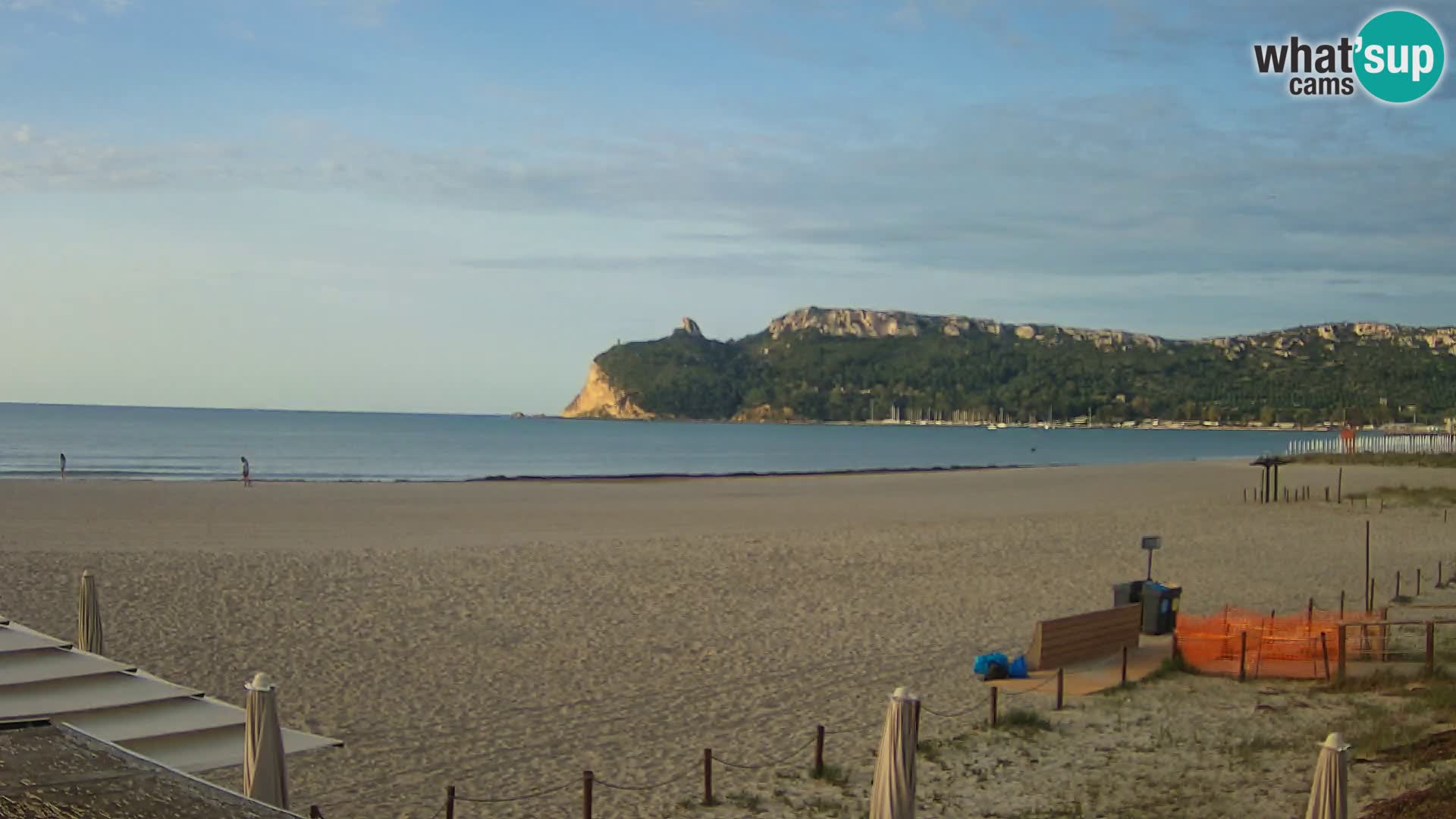 Poetto beach webcam | Cagliari | Sardinija