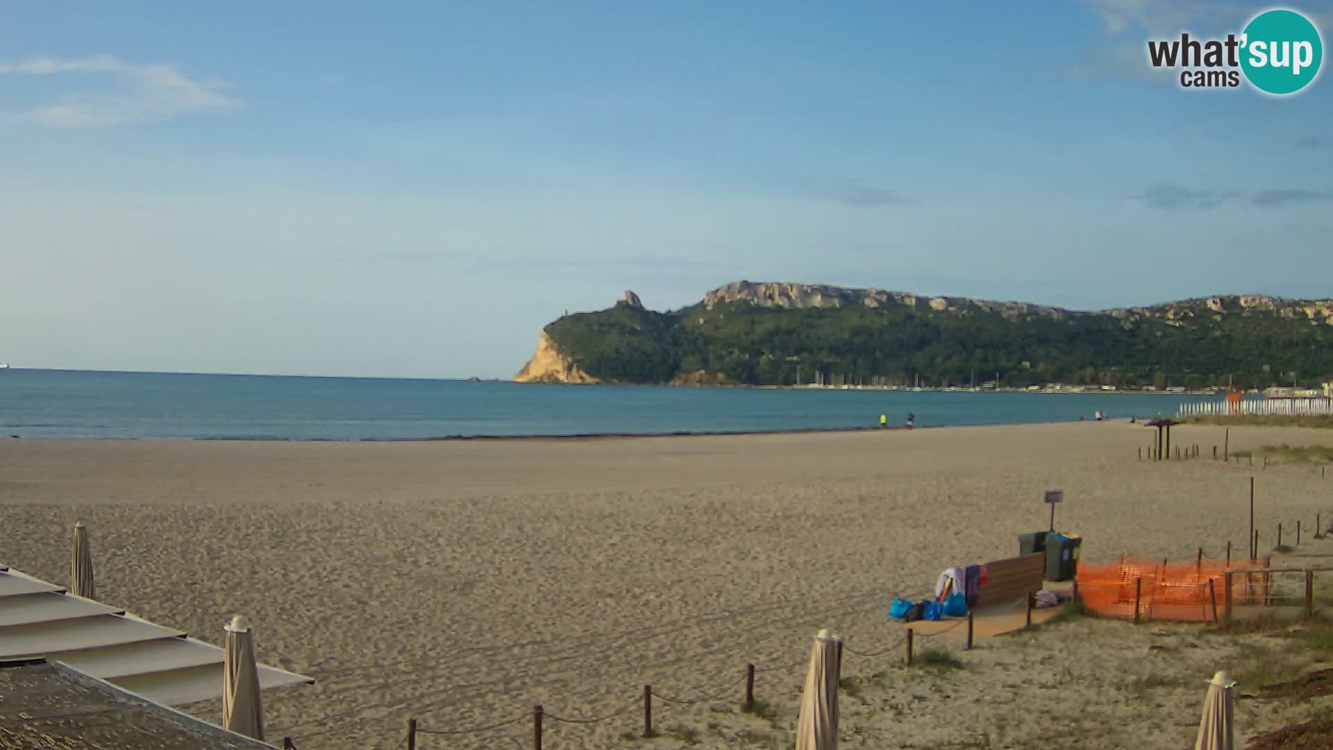Webcam plage de Poetto | Cagliari | Sardaigne