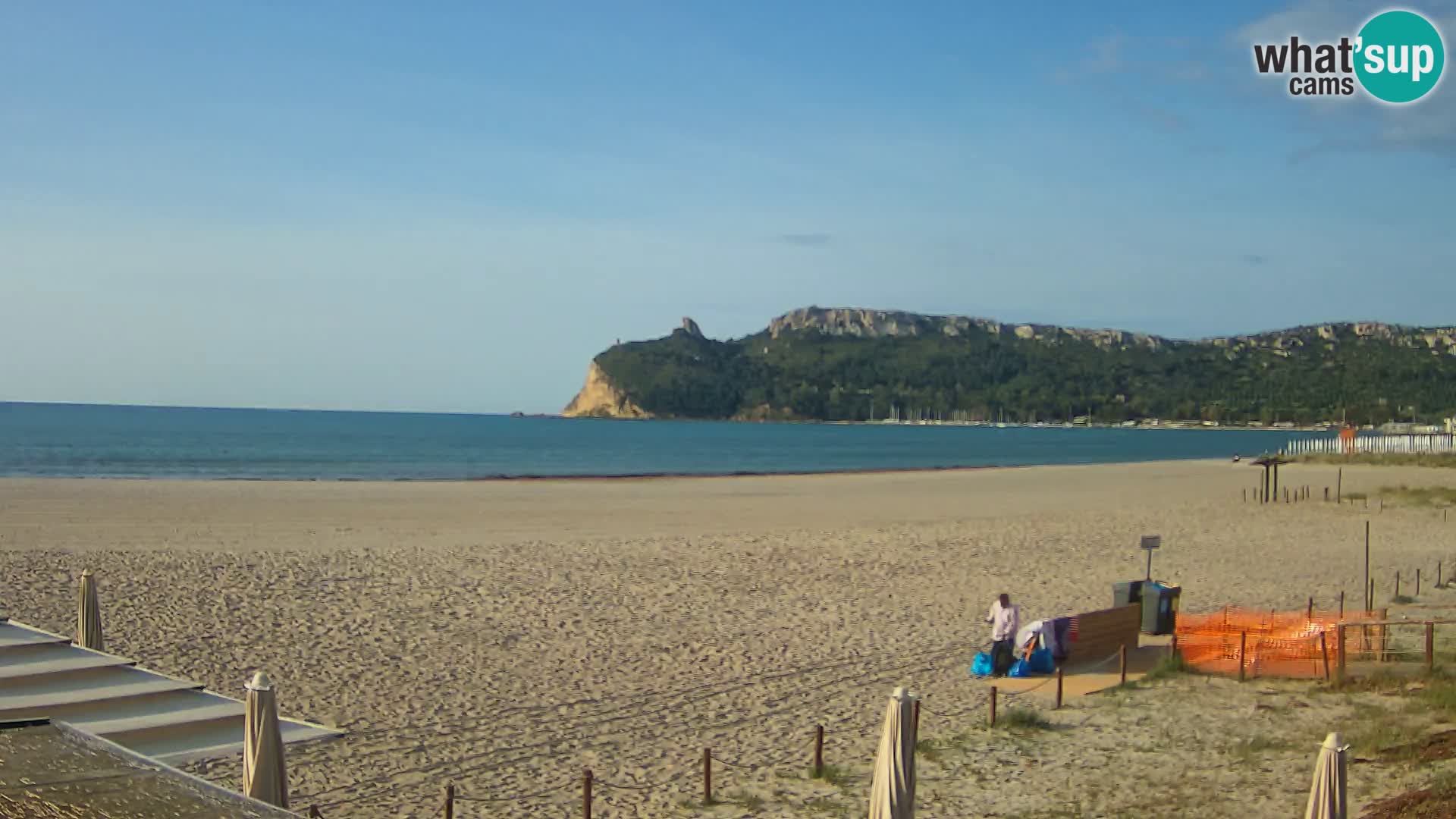 Webcam plage de Poetto | Cagliari | Sardaigne