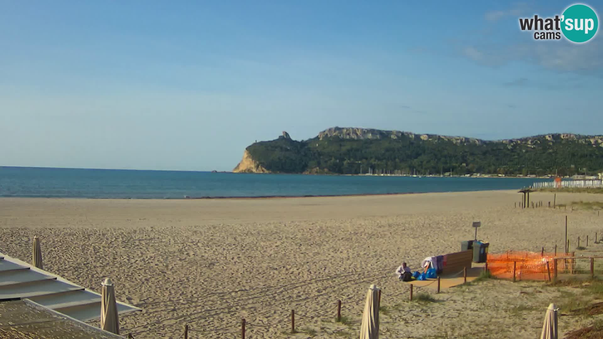 Poetto beach webcam | Cagliari | Sardinia