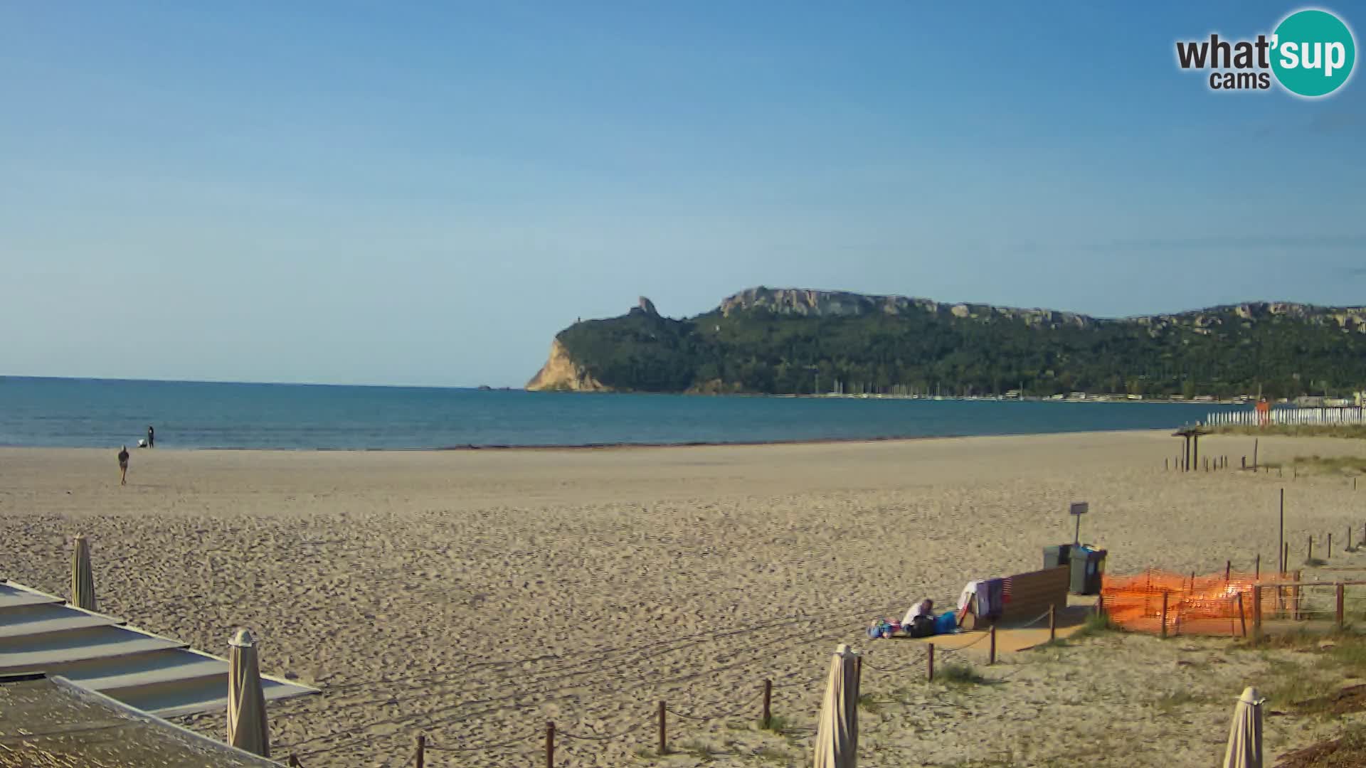 Poetto beach webcam | Cagliari | Sardinia