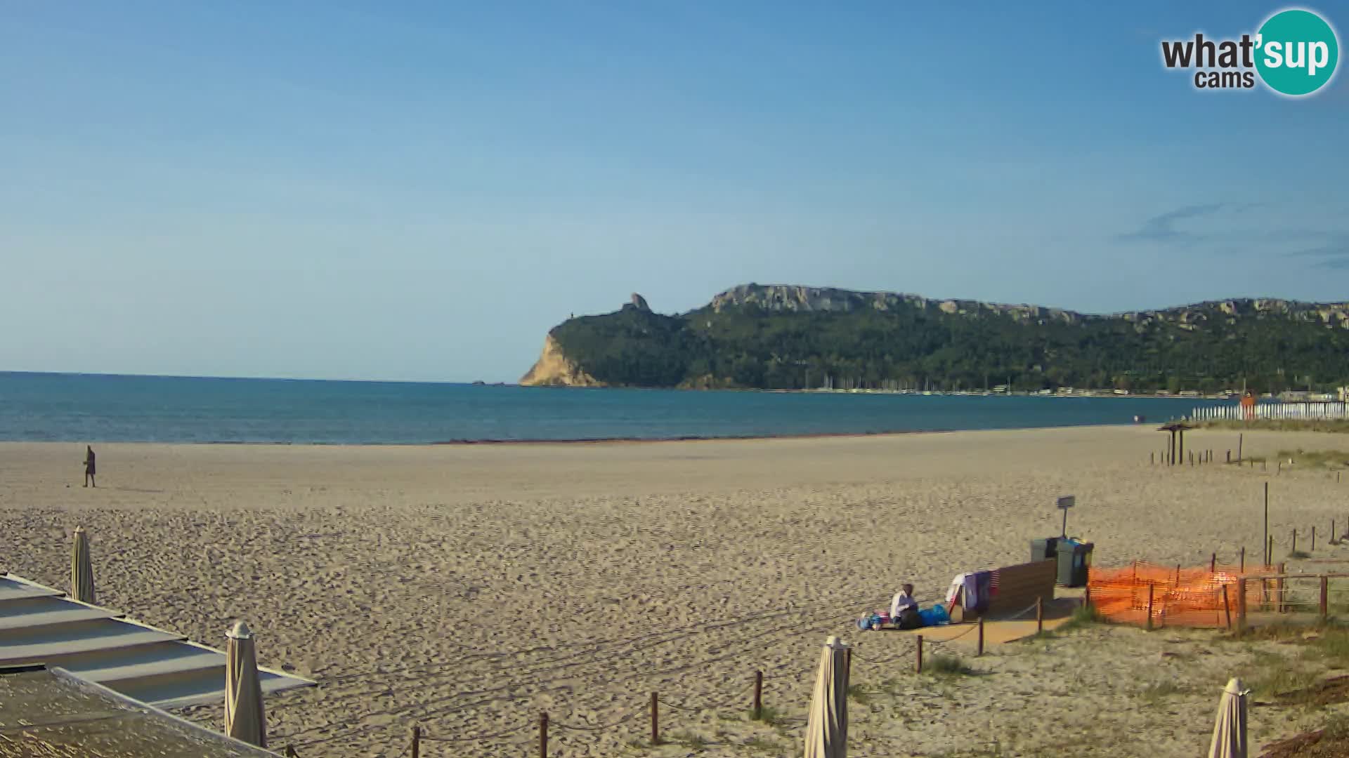 Poetto beach webcam | Cagliari | Sardinia