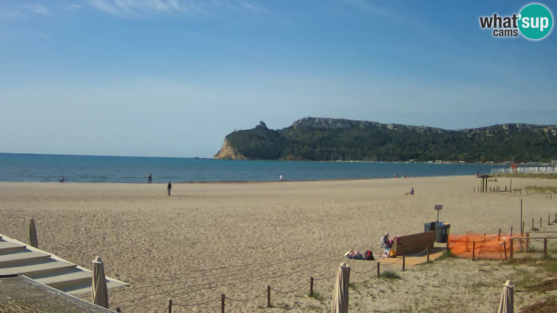 Poetto Strand Webcam | Cagliari | Sardinien